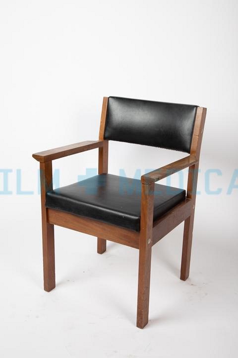 Waiting Room Chair in Black 